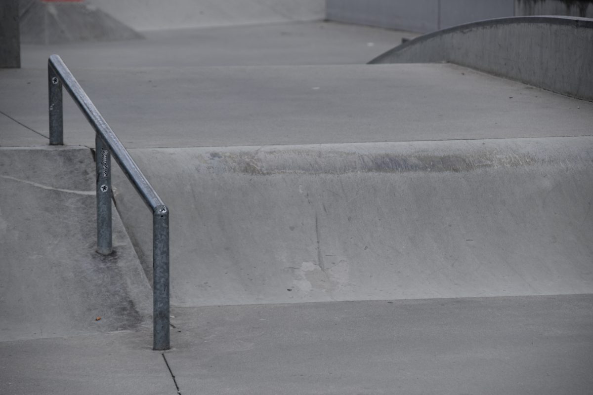 Skatebaan Raadhuisplein, Skatebaan